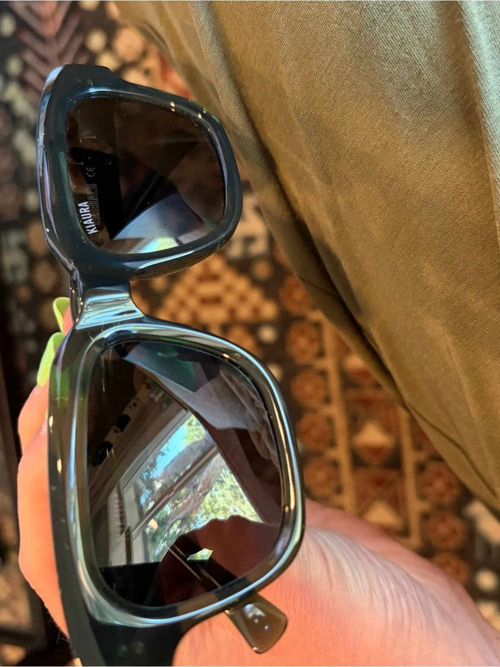 Men's Sunglasses Case - Black